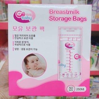 Túi Trữ Sữa GoBaby 250ml hộp 50 túi