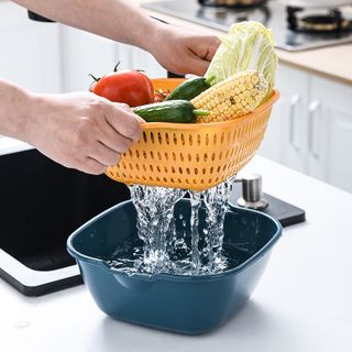 Bộ thau rổ nhựa 6 món tiện dụng