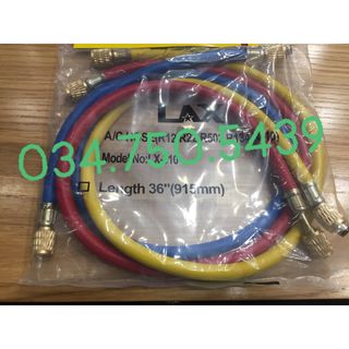 Bộ 3 sợi dây sạc gas máy lạnh R22 LAX (Loại tốt)