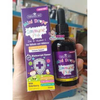 Tăng đề kháng Natures Aid Immune Plus Mini Drops