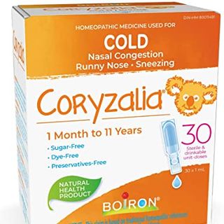 Muối uống vi lượng đồng căn- BOIRON Coryzalia Cold 30 D, 30 ML