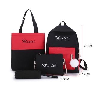 Balo 4 món thời trang đi học - Muxixi