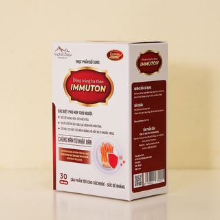 Viên Uống Tăng Đề Kháng Chống Virus Đông Trùng Hạ Thảo Immuton TraphacoSapa