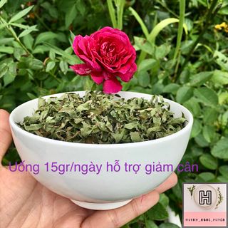 Trà lá ổi (3 cặp lá đọt) xắt nhuyễn hút chân không