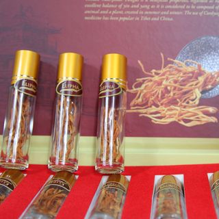 Đông Trùng Hạ Thảo Elipha Dạng Sấy Khô Đối Lưu Hộp 12 Lọ