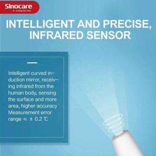 Nhiệt Kế Hồng Ngoại Đo Trán Sinocare AET-R1D1