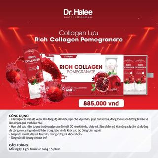 CÓ COLLAGEN LỰU DR.HALEE - VÔ TƯ TUỔI XUÂN, DA DẺ CĂNG MỊN