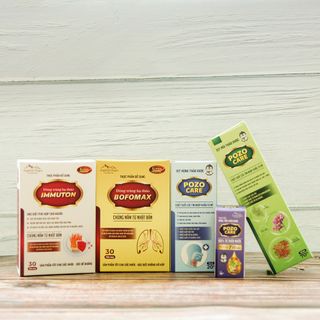 Combo 05 Sản Phẩm Phục Hồi Sức Khỏe Mùa Covid ĐTHT TraphacoSapa