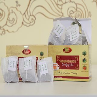 Trà tam thất xạ đen đông trùng hạ thảo