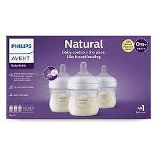 Set 3 bình sữa Avent Natural trắng Response mẫu mới dung tích 125ml ty số 1 giá sỉ