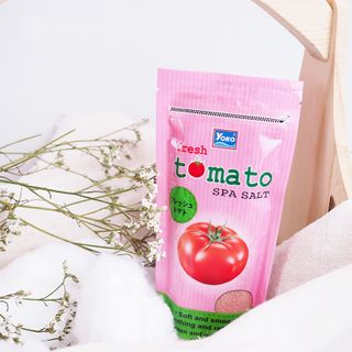 Muối tắm Yoko spa milk salt Tomato tẩy tế bào chết ngừa thâm dưỡng trắng vùng nách và bikini Thái Lan 300gr