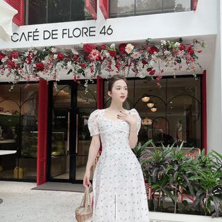 Váy hoa bánh bèo