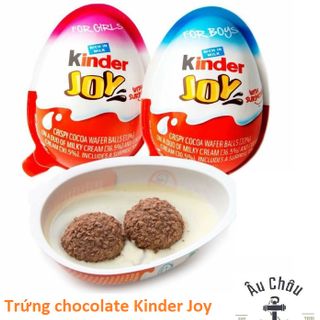 Lốc 24 Kẹo Trứng Socola Kinder Joy chính hãng cho bé trai 20g săn đồ chơi bất ngờ NK Ấn Độ giá sỉ