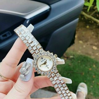 ĐỒNG HỒ ROLLEX MINI FULL ĐÁ NỮ XINH
