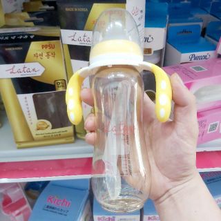 Sỉ bình sữa Latan silicon siêu mền chống sặc cho bé