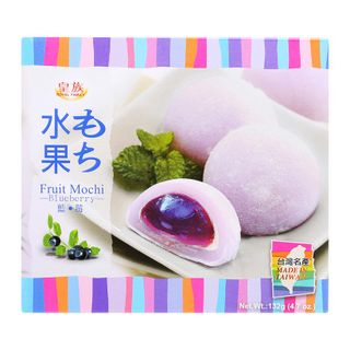 Bánh mochi Đài Loan kem lạnh Royal Family nhân việt quất ít calo 152g 4 bánh