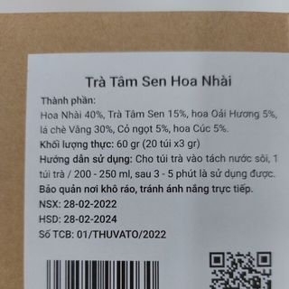 Các loại trà thảo mộc tốt sức khoẻ