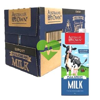 Sữa tươi nguyên kem Australia’s Own full cream 1L
