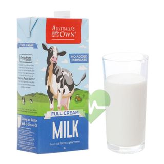 Sữa tươi nguyên kem Australia’s Own full cream 1L