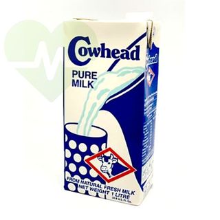 Sữa tươi Pure Milk CowHead nguyên kem 3.5% hộp 1L