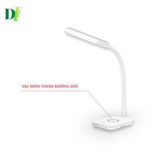 Đèn bàn LED Tích hợp sạc không dây Điện Quang 15W - bảo vệ thị lực - 3 chế độ ánh sáng