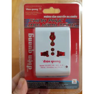 Phích cắm chuyển đa chiều Điện Quang ĐQ EPC NK-803-K