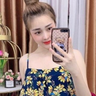 set bộ ngủ áo hai dây quần đùi