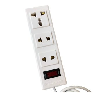 Ổ Cắm Điện Quang ĐQ 002A-02 (3 lỗ)