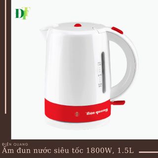 Ấm đun nước siêu tốc Điện Quang ĐQ EKT03 1815 ( 1800W, 1.5L, thân nhựa ) giá sỉ