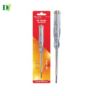 Bút thử điện Điện Quang ETP08 GR ( Đầu vít dẹp, 190 mm, màu xám trong )