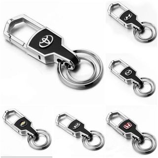 Móc Chìa Khóa Logo Theo Hãng Xe Hyundai - Toyota - Kia - Mazda - Ford chống gỉ sáng bóng mã ML06