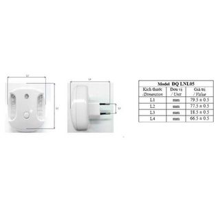 Đèn ngủ cảm biến LED Điện Quang LNL05 ( Cảm biến quang và đổi màu tự động )