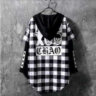 Áo sơ mi thêu chất sơ mi chéo