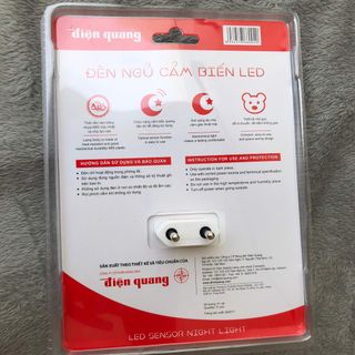 Đèn ngủ cảm biến LED Điện Quang LNL02 0.3W ( Cảm biến quang, hình con gấu, ánh sáng vàng )