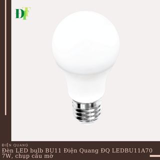 Đèn LED bulb BU11 Điện Quang ĐQ LEDBU11A70 07727 (7W, Warmwhite, chụp cầu mờ) giá sỉ