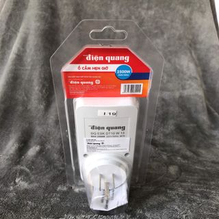 Ổ cắm hẹn giờ ĐQ ESK DT10 W 13 ( Điều chỉnh điện tử)