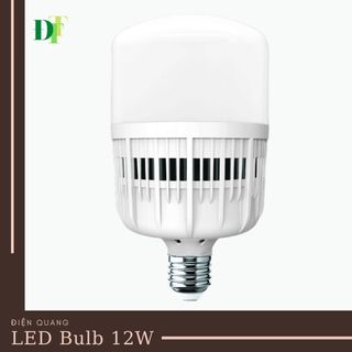 Đèn LED bulb công suất lớn Điện Quang LEDBU09 12W, nguồn tích hợp