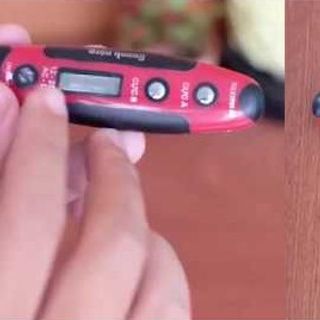 Bút thử điện Điện Quang ETP01 (hiển thị LCD, màu đỏ đen )