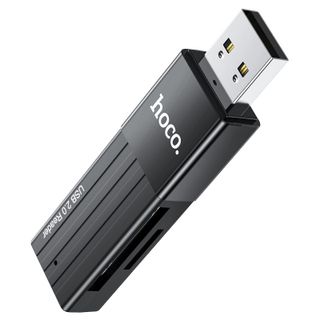 Đầu Đọc Thẻ Hoco HB20 2 trong 1 USB2.0 giá sỉ