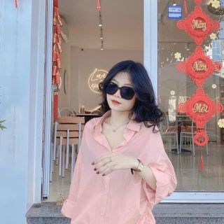 Set sơ mi dây rút chất kate mịn mát, quần 2 da co giản tốt