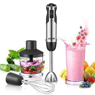 Máy xay cầm tay tiện lợi, xay các loại hoa quả siêu bền dễ làm sạch AICOK
