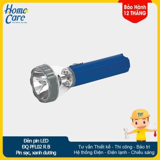 Đèn pin sáng 4h Điện Quang ĐQ PFL02 R công suất 1W