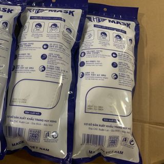 Cá Huy Hoàng hàng dày đẹp,4 lớp ,dây đeo tai to mềm kô đau tai 180k/1th/300 cai