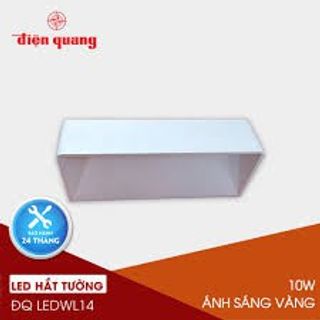 Bộ đèn led hắt tường Điện Quang ĐQ LEDWL14 10730 ( 10W, Warmwhite )