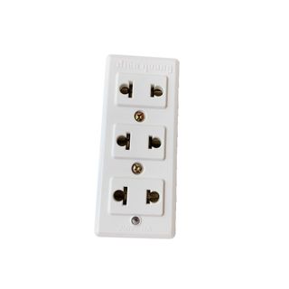 Ổ cắm Điện Quang ĐQ 004A-02 (3 lỗ không dây)