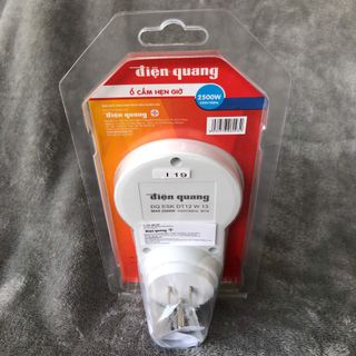 Ổ cắm hẹn giờ ĐQ ESK DT12 W 13 ( Điều chỉnh điện tử )