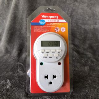 Ổ cắm hẹn giờ ĐQ ESK DT12 W 13 ( Điều chỉnh điện tử )