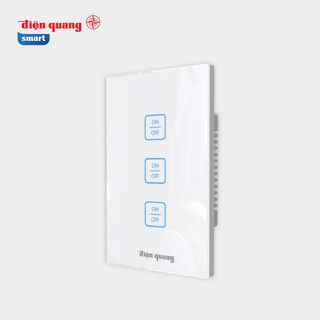 Công tắc cảm ứng thông minh Điện Quang bật tắt theo kịch bản