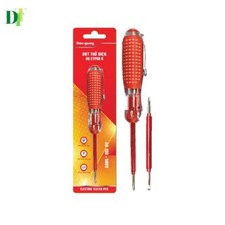 Bút thử điện 2 đầu vít Điện Quang ETP03 R (160 mm, màu đỏ )
