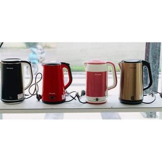 Ấm đun nước cao cấp Điện Quang EKT09 (1500W, 1.5L, inox 304, vỏ 2 lớp, có chức năng giữ ấm)